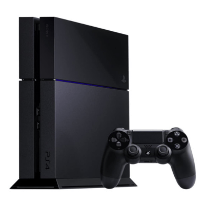 PS4 500GB - Jet Black - Refurbished C
