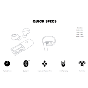 Jam Ultra True Wireless Bluetooth Headphones Earbuds - Image 7