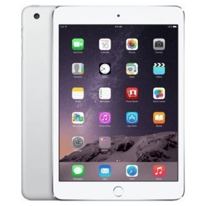 iPad Mini 3 - 64GB - Cellular - Silver - Grade B