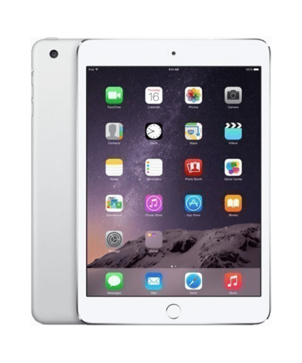 iPad Mini 3 - 64GB - Cellular - Silver - Grade B