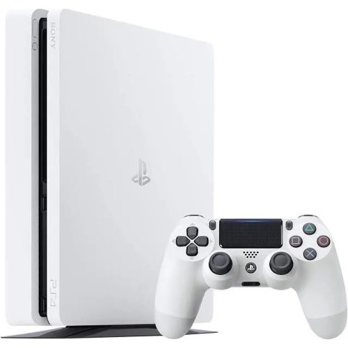 PS4 Slim 1TB - White - Refurbished A
