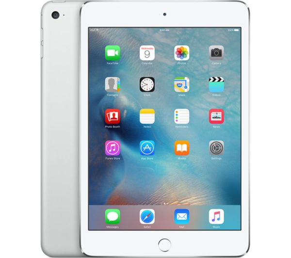 iPad Mini 4 - 128GB - WiFi - Silver - Grade B
