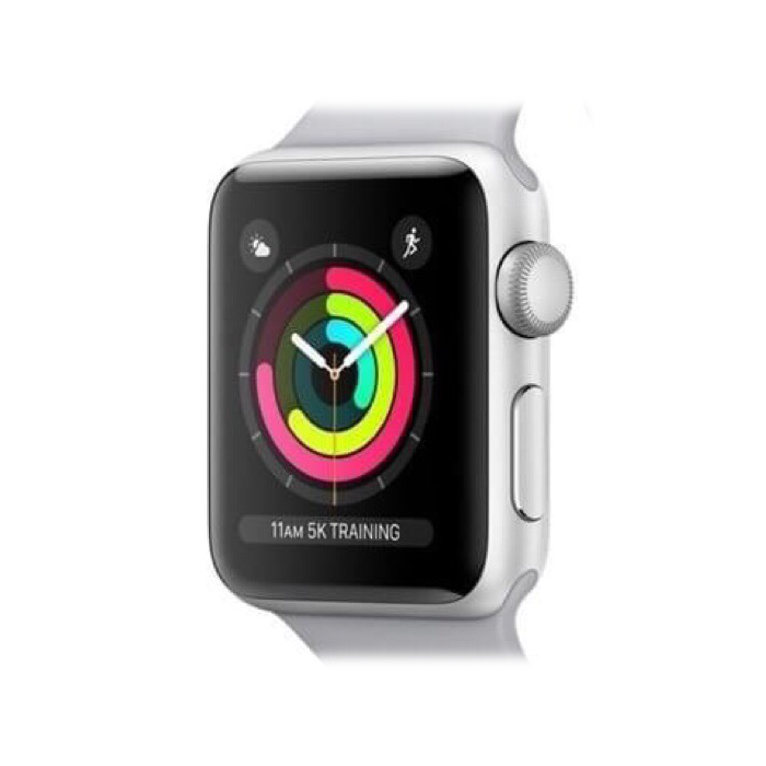 Apple Watch Series 3 - Silver - Grade A - GPS, 38mm