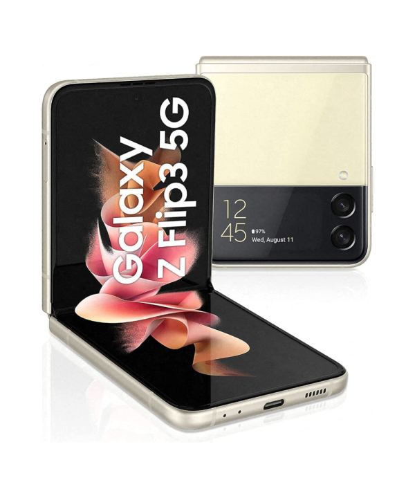 Samsung Z Flip3 5G 256GB - Cream - Grade A