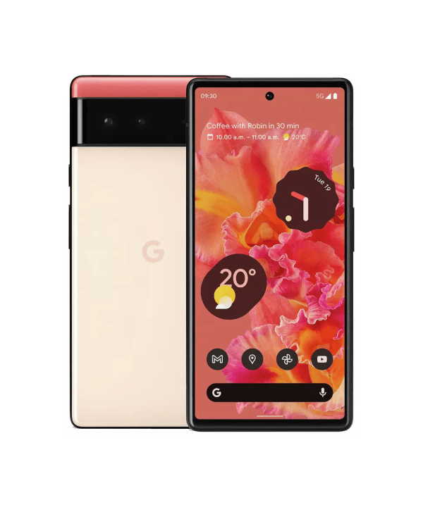 Google Pixel 6 128GB - Kinda Coral - Grade A+ Pristine