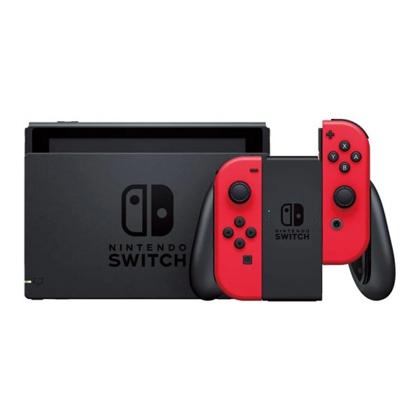 Nintendo Switch - Red - Super Mario Odyssey - Refurbished A