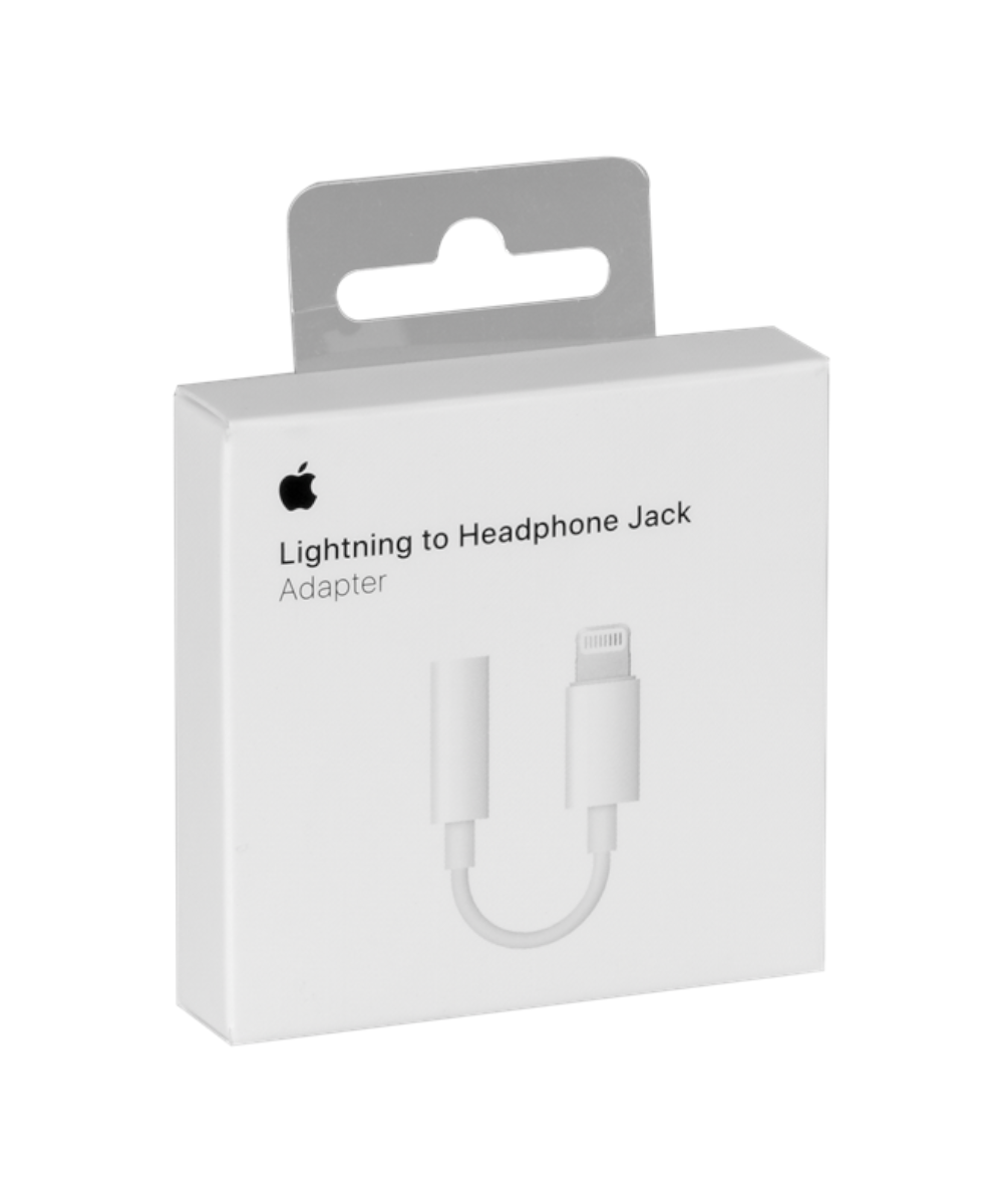 Genuine Lightning to 3.5mm Headphone Jack Adapter - The iOutlet