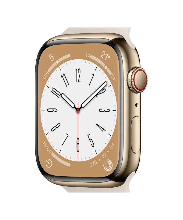 Apple Watch Series 7 - Stainless Steel - Gold - Grade A