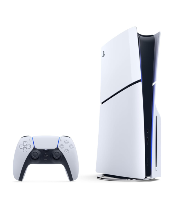PS5 Slim Disc Edition - 1TB - White - Refurbished B