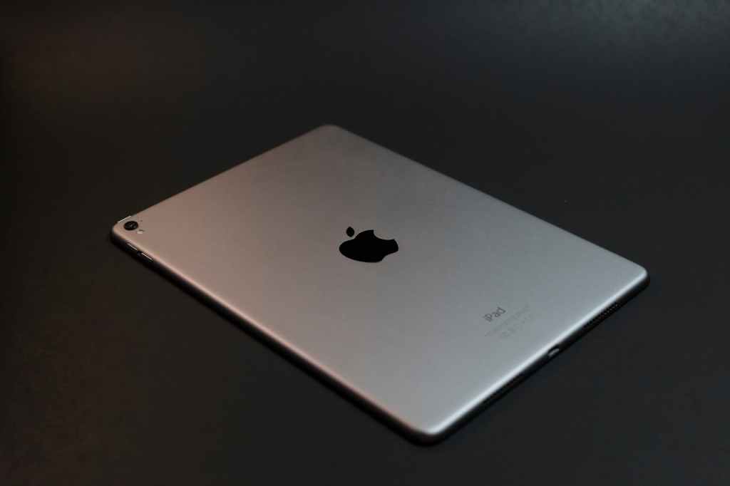 silver iPad