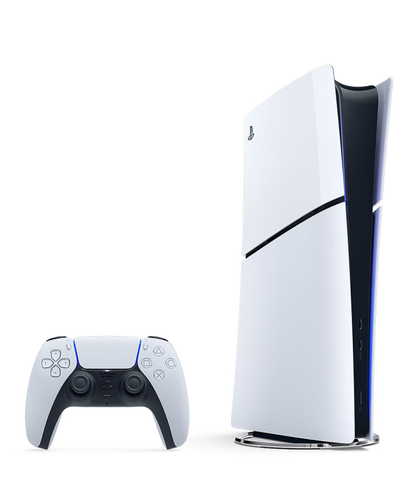 PS5 Slim Digital Edition- 1TB - White - Refurbished A+ Pristine