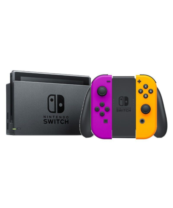 Nintendo Switch - Purple & Orange - Refurbished A