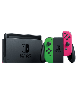 Nintendo Switch - Green & Pink - Refurbished C