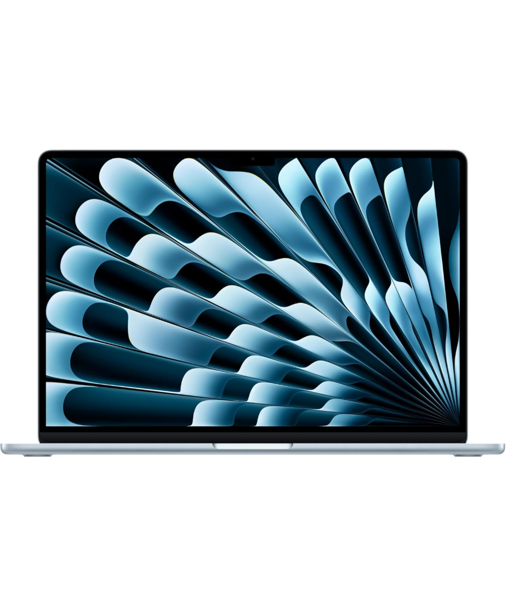 MacBook Air 2025 (15-inch) - M4 10-Core CPU 10-Core GPU - 16GB RAM - 512GB SSD - Grade A - Sky Blue