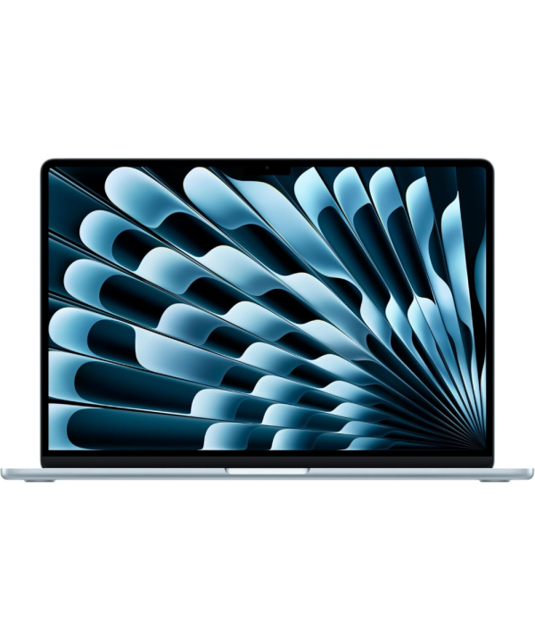 MacBook Air 2025 (15-inch) - M4 10-Core CPU 10-Core GPU - 16GB RAM - 256GB SSD - Grade A - Sky Blue