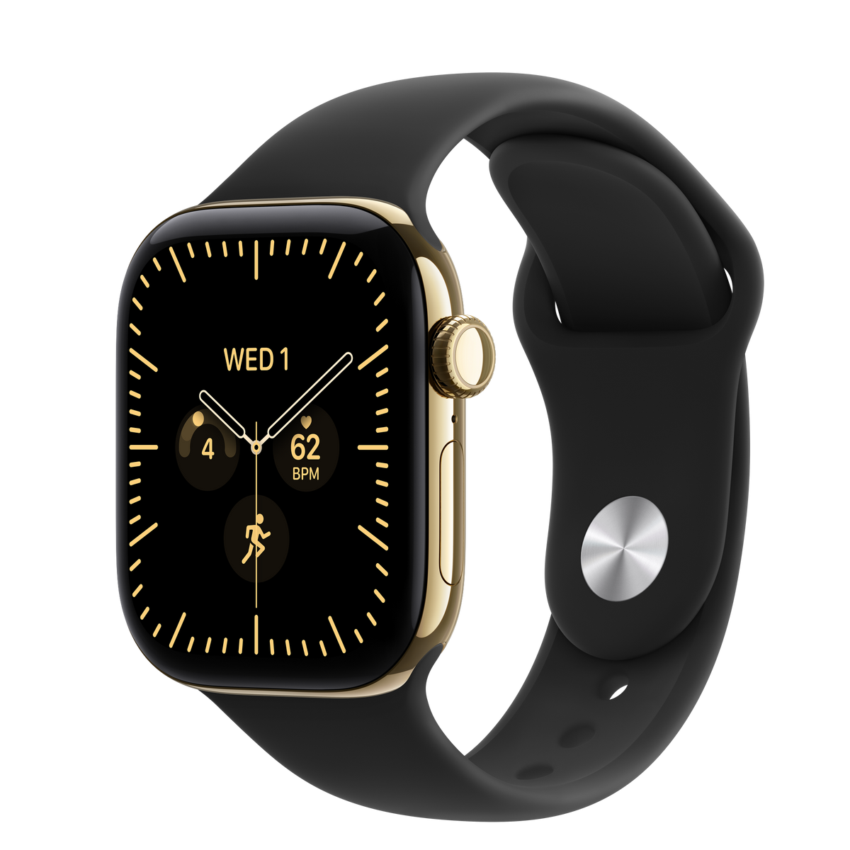 Apple Watch Series 12 - Radiant Gold Titanium - Grade A+ Pristine - GPS & Cellular, 42mm