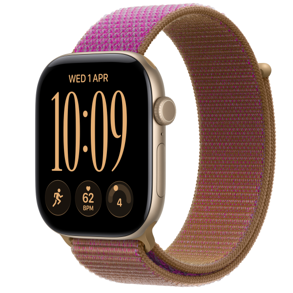 Apple Watch Series 12 - Light Gold - Grade A+ Pristine - GPS & Cellular, 46mm