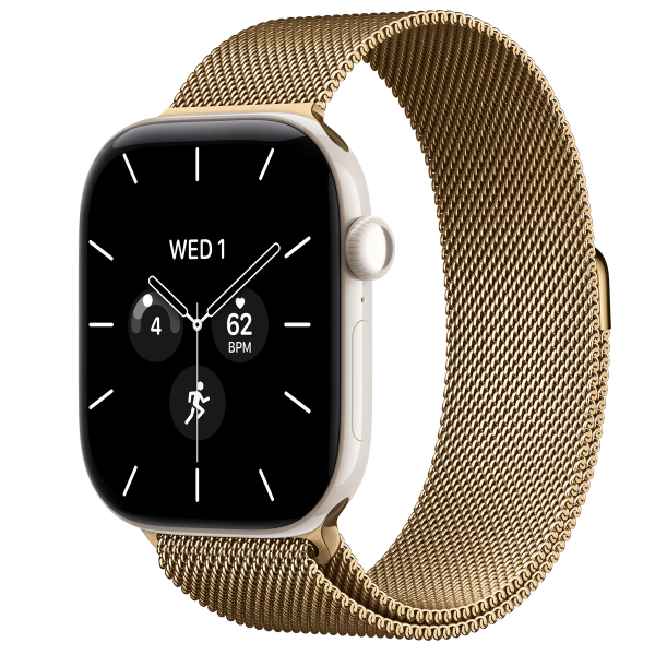 Apple Watch Series 12 - Pearl White Ceramic - Grade A+ Pristine - GPS & Cellular, 46mm