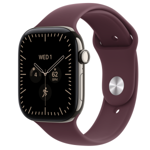 Apple Watch Series 12 - Natural Titanium - Grade A+ Pristine - GPS & Cellular, 46mm