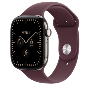 Apple Watch Series 12 - Natural Titanium - Grade A+ Pristine - GPS & Cellular, 46mm