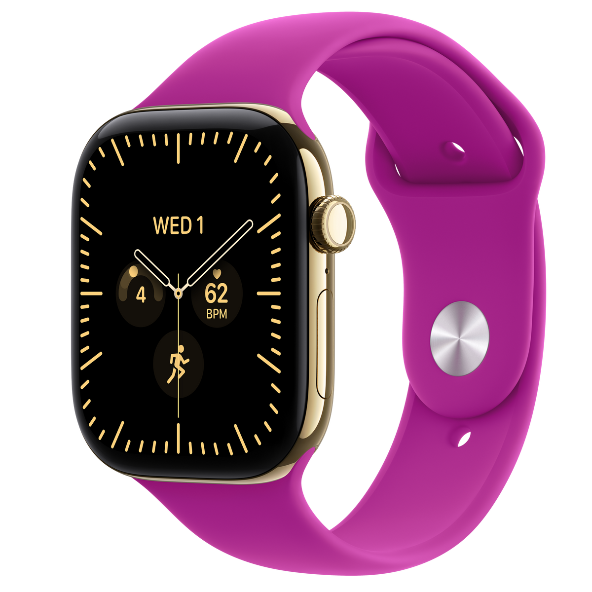 Apple Watch Series 12 - Radiant Gold Titanium - Grade A+ Pristine - GPS & Cellular, 46mm