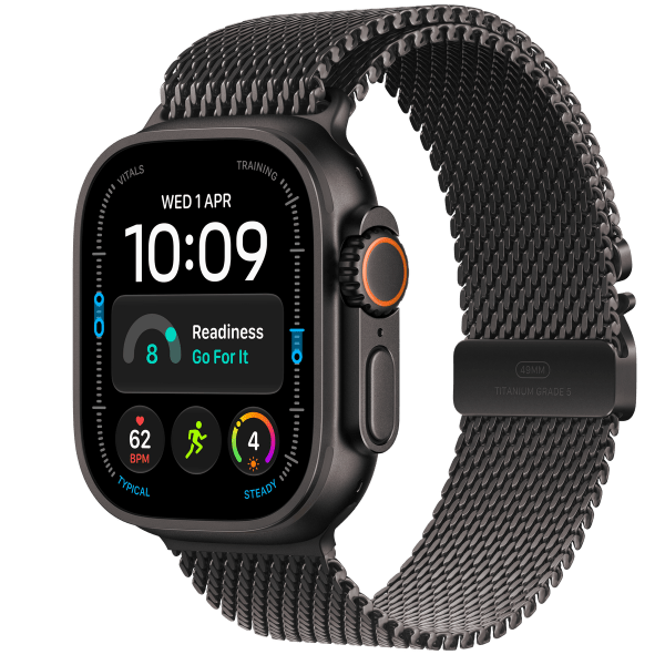 Apple Watch Ultra 4 49mm - Black Titanium - Grade A+ Pristine
