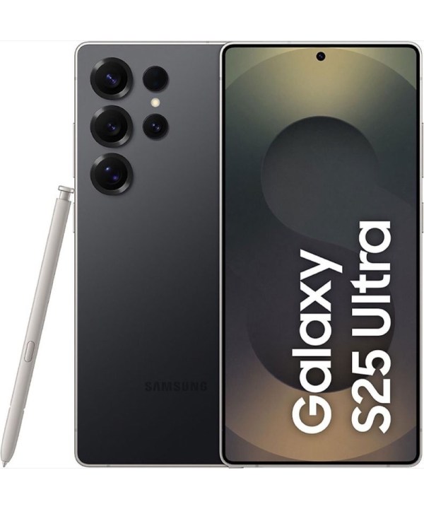 Refurbished Samsung S25 Ultra Titanium Black